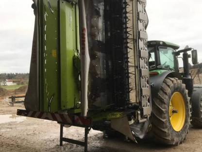 Claas Disco 9100 Mähkombi mit Aufbereiter