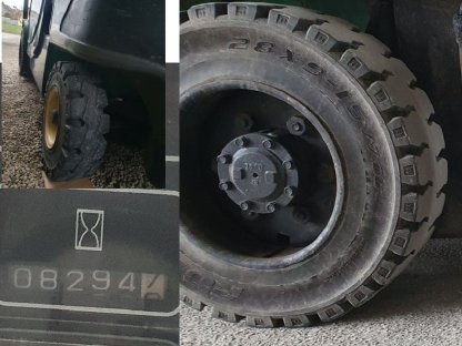 Bild 9:Mitsubishi Gabelstapler Diesel Seitenschieber Kabine FD30K