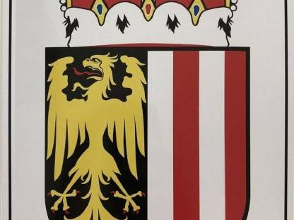 Blechschild 30 x 40 cm Wappen