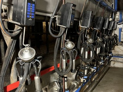 8er Delaval Side by Side Melkstand