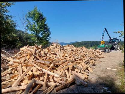 Bild 4:Brennholzspalten für 1 m Scheite