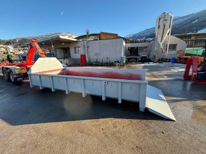 Bild 2:Container Kies/Schottercontainer hydr. Klappbare Rückwand