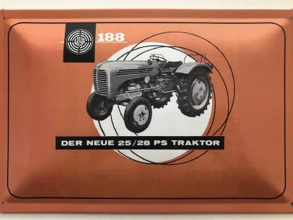 Blechschild 30 x 20 cm Steyr Traktor Typ 188