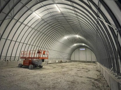 Bild 4:Shelterall Rundbogenhalle 10 m, 12 m, 15 m Spannweite