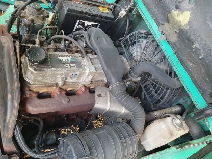 Bild 7:Mitsubishi Gabelstapler Diesel Seitenschieber Kabine FD30K