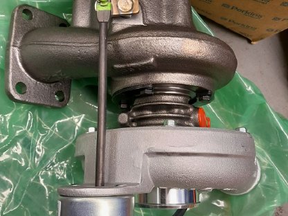 Bild 3:Turbolader neu für Perkinsmotor
