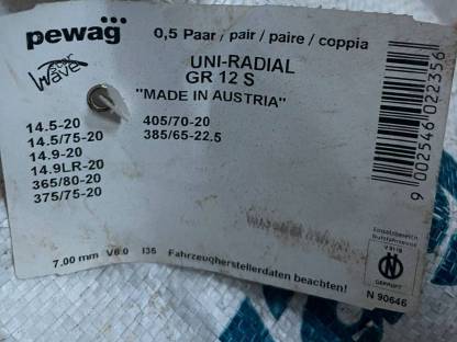 Radlader Schneeketten Pewag Uniradial GR 12S