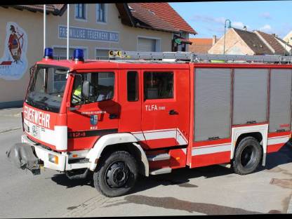 Feuerwehrauto, Tanklöschfahrzeug, TLFA 2000