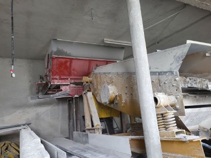 Bild 8:Rüttelmaschine Schotter, Sand, Kompost, Getreide u.v.m.