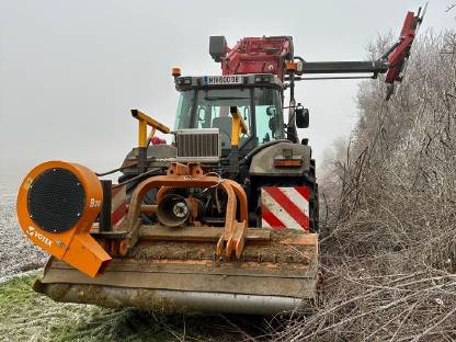 Bild 3:Lichtraumprofil- und Pflegeschnitt