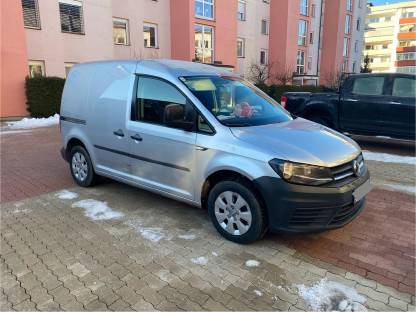 VW Caddy 1,6 TDI, Navi, AHK, Klima, Alu, Kastenwagen