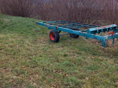 Fahrgestell Steyr Ladewagen Hamster Plus 20