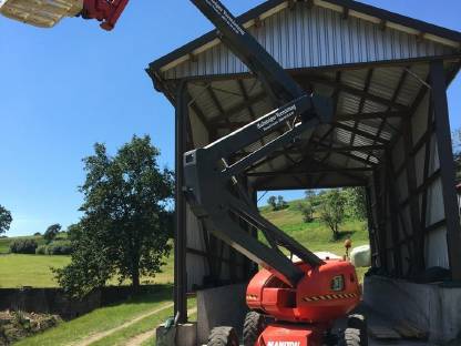 Hubsteiger, Arbeitsbühne Manitou 160 ATJ, 180 ATJ