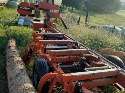 Sägewerk Wandersäge Woodmizer Blockbandsäge LT20