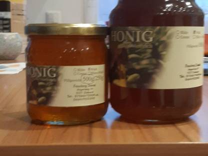 Bild 2:Wald-, Blüten- und Cremehonig