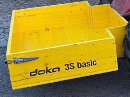 Heckkiste für Traktor Doka 3S Basic