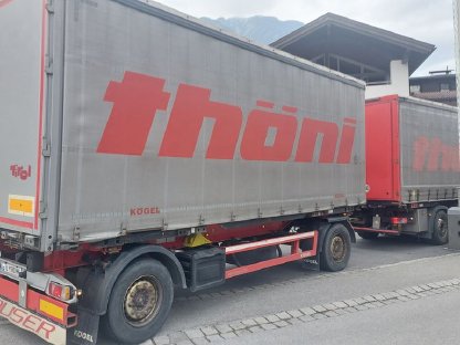 Bild 2:Wechselpritschenanhänger, Planenpritsche Kögel, neues TÜV
