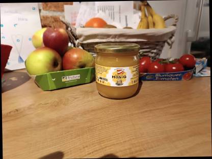 Bild 2:Honig direkt vom Imker