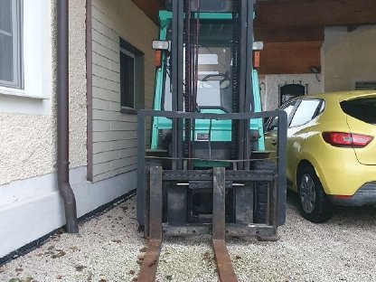 Mitsubishi Gabelstapler Diesel Seitenschieber Kabine FD30K
