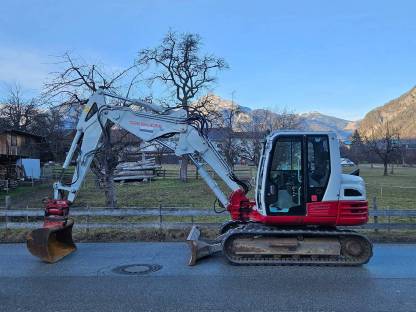 Takeuchi TB290 mit Powertilt, TB290 Verstellausleger