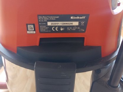 Bild 2:Akku Staubsauger Einhell