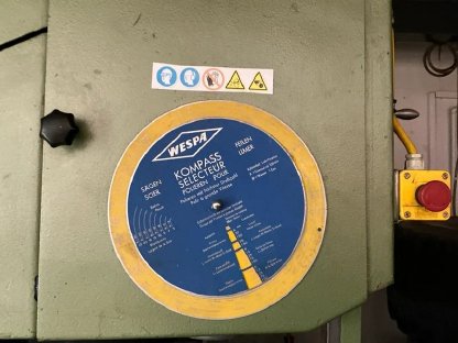 Bild 5:Wespa Metallbandsäge