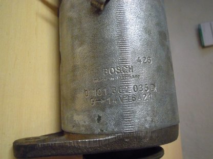 Bild 2:Lichtmaschine Bosch