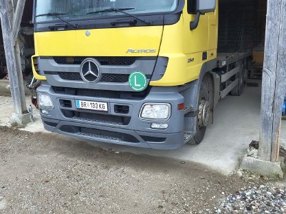 LKW Mercedes Actros 2541 Baumaschinentransporter