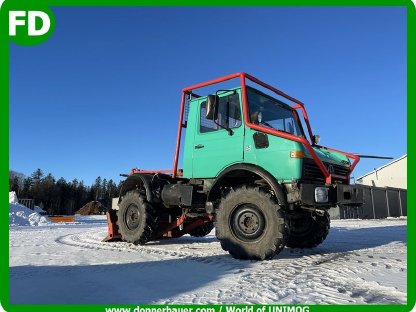 Unimog U1000 mit Werner Forstausrüstung