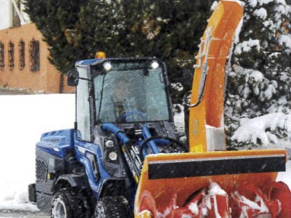 WESTA Schneefräse, hydr., Frontanbau, neuwertig, 130 cm