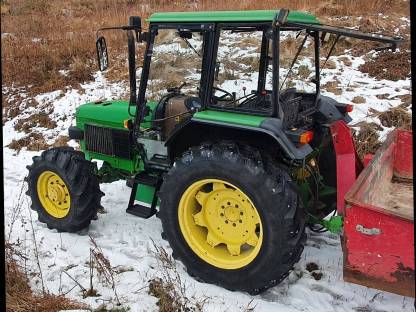 John Deere 1950 mit Rosensteiner Samurai