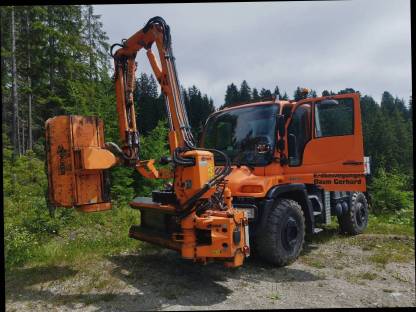 Bild 9:Mulchen, Landschaftspflege