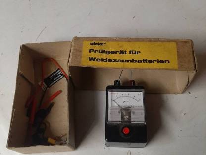 Weidezaun Batterieprüfgerät