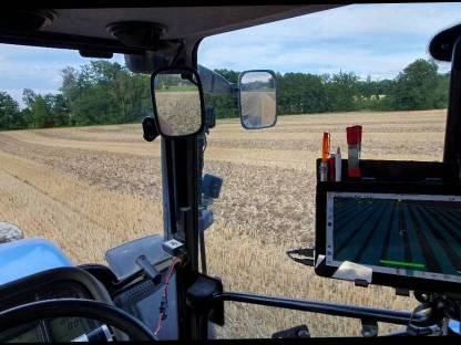 AgOpen GPS Lenksystem für New Holland TM 120