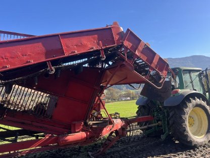 Bild 4:Rüben Reinigungs-Verladeband