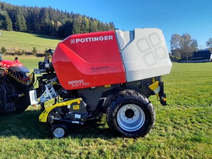 Pöttinger Rundballenpresse Impress 3130F Pro Mantelfolie