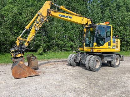 Mobilbagger Komatsu PW148-8