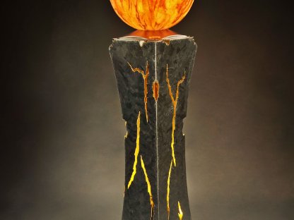 Bild 3:Dekosäulen beleuchtet, Lichtsäulen, Säulen, Skulpturen