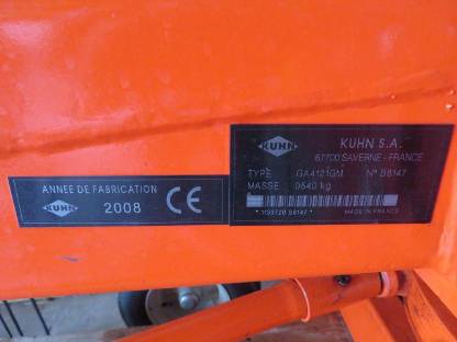 Bild 6:KUHN GA 4121 GM Schwader