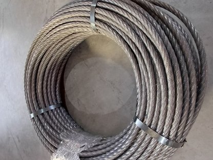 Bild 2:Mistbahnseile, Niro-Seile, Forstseile