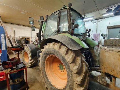 Deutz Agrotron 120 LKW-Kipper Meiler