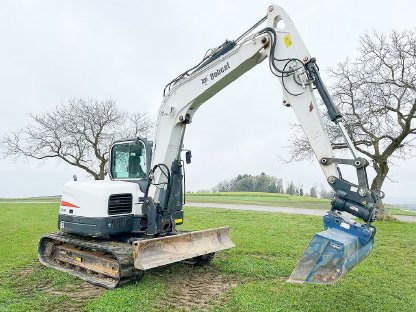 Bobcat E85 Minibagger - NEUER Komplettservice