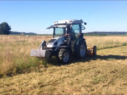 Bild 4:Mähen | Mulchen | Landschaftspflege | Mähraupe