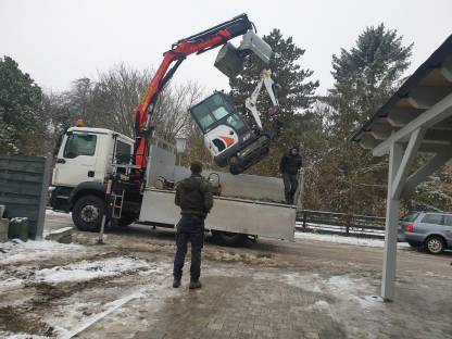 Bild 4:Baggerarbeiten und Erdbewegung