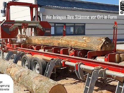 Bild 2:RS mobil Sägewerk - Lohnschnitt / Holzhandel / Bauholz