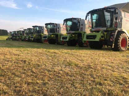 Bild 4:Transporte, Lohndrusch, Lohnarbeiten Agrar