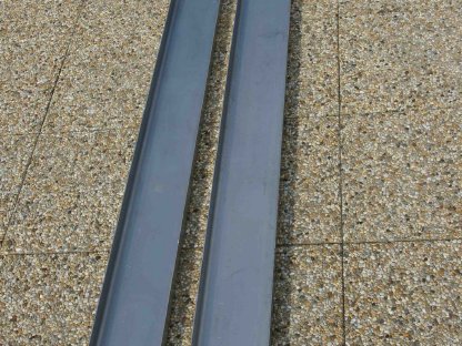 Blumentrog, Untertassen-Wannen, Balkon, EDELSTAHL