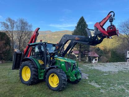 Bild 2:Kommunaldienstleistungen, Böschungsmulchen, Baum- Ast- & Hec