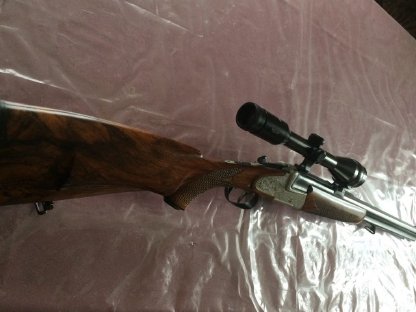 Bild 4:Ferlacher Bockbüchs Kaliber 7x65R/16/70 mit Swarovski Glas