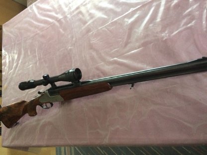 Bild 3:Ferlacher Bockbüchs Kaliber 7x65R/16/70 mit Swarovski Glas